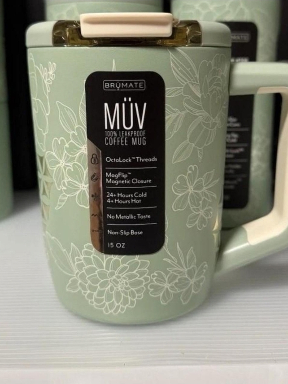 Brumate Muv 15 Golden Bloom Mug New